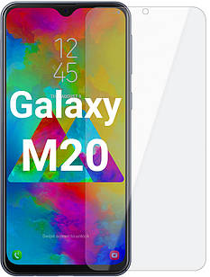 Захисне скло для Samsung Galaxy М20 М205 прозоре (Самсунг М205)