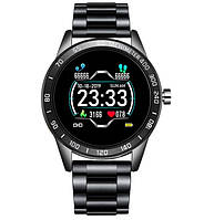 Мужские смарт часы Smart Lige Omega Black