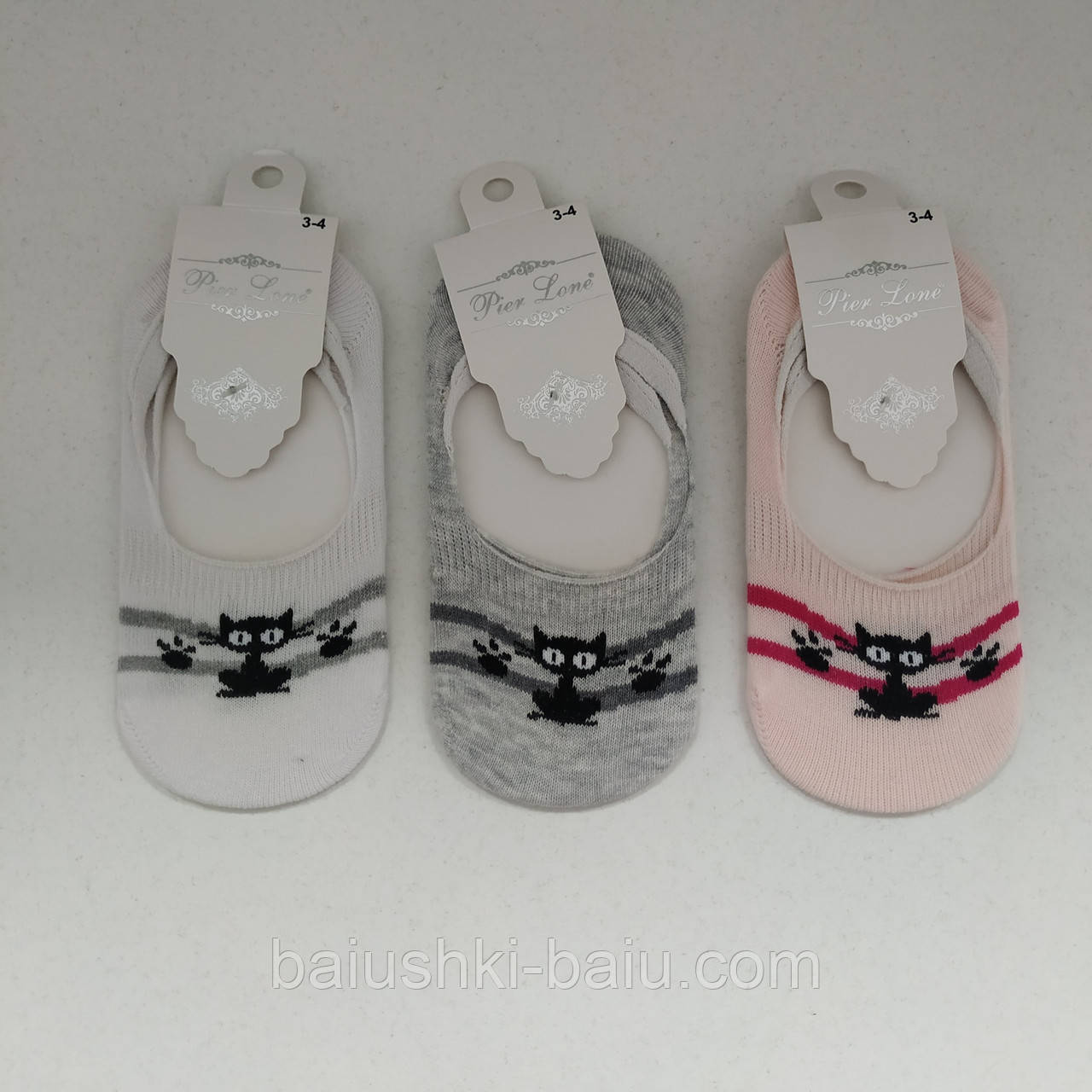 Дитячі шкарпетки следки для дівчинки ароматизовані, р. 3-4 роки, Туреччина