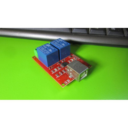 HID USB-реле керування навантаженням через комп'ютер 10A