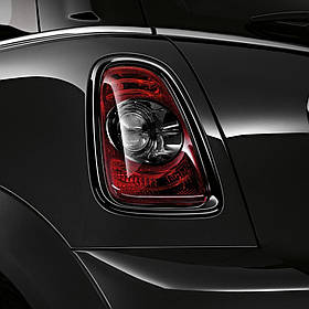 Mini Cooper R56 R57 R58 R59 2010-2015 Чорні рамки накладки на задні ліхтарі Нові Оригінал