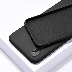 Силіконовий чохол SLIM на Samsung S20 Black, фото 2
