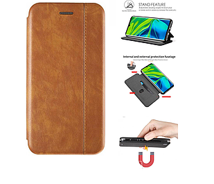 Чохол книжка Gelius для Samsung Galaxy M20 M205 brown коричневий (Самсунг М20)