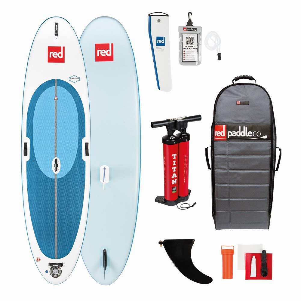 Сапборд під вітрил Red Paddle Co Ride 10'7" x 33" WindSurf (2019) — надувна дошка для САП серфінгу, sup board