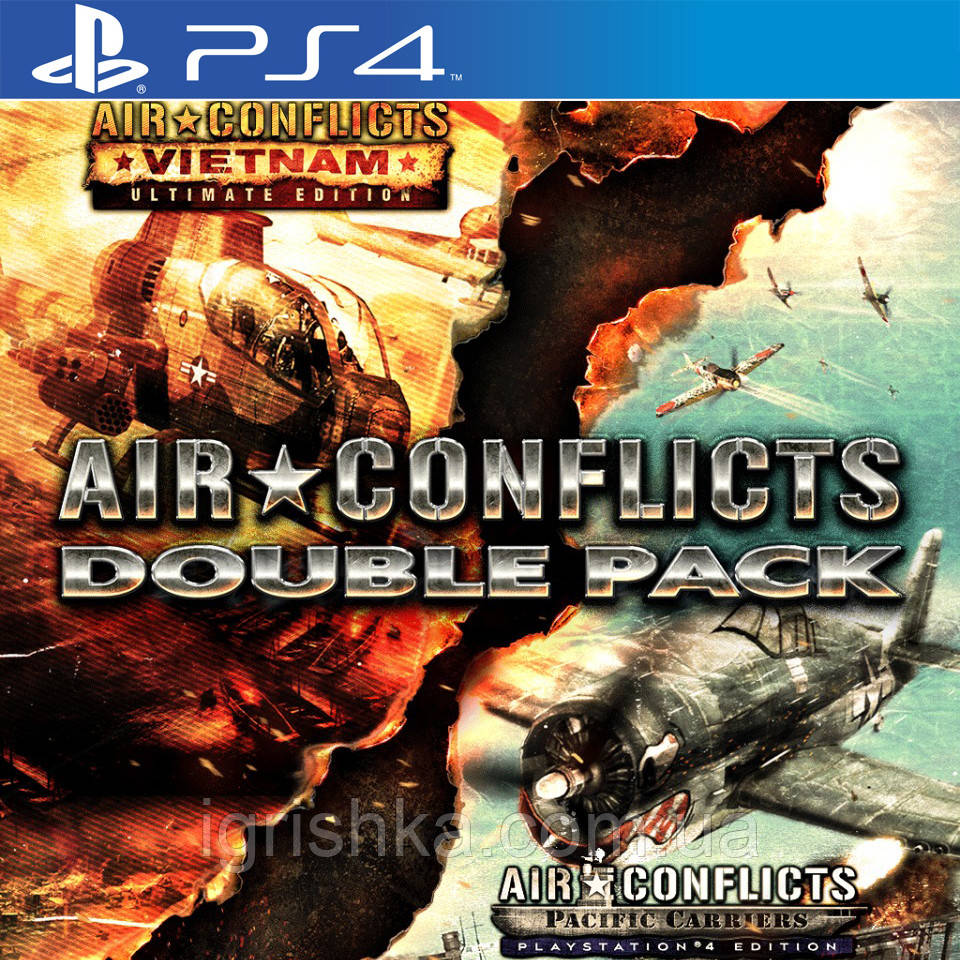 Air Conflicts: Double Pack Ps4 (Цифровий акаунт для PlayStation 4), фото 1
