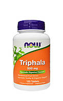 Трифала, 500 мг, Triphala Now Foods 120 таблеток