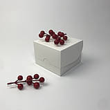 Коробка для десертів, 110*110*80 мм, без вікна, біла, фото 4