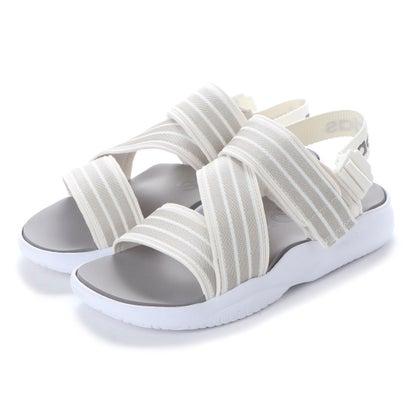 Сандалии женские adidas Adilette sandal 90S белые - фото 1 - id-p1200345571