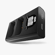 Подвійний зарядний пристрій зу З/У Newell LCD-USB-C charger for BLF19, фото 4