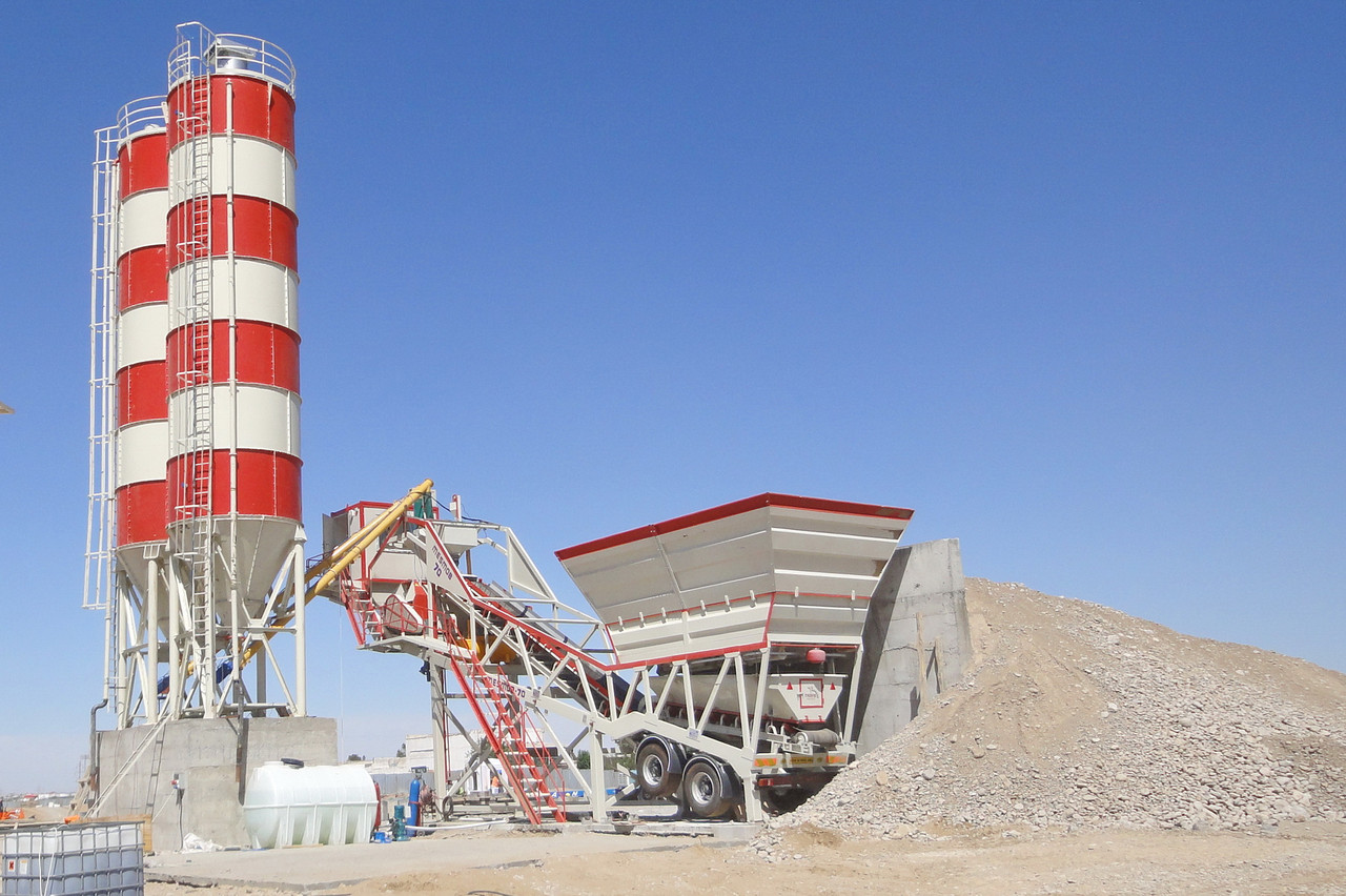 Мобільний бетонний завод MESAŞ BETON MESMOB - 35
