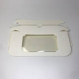 Коробка для еклеров, 230*150*60 мм, з вікном, біла, фото 6