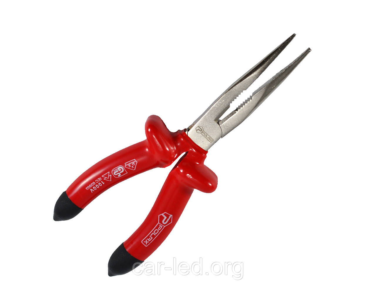 Довгогубці діелектричні POLAX 200 ММ ПРЯМІ 1000 В (35-016), фото 1