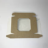 Коробка для пряника, 150*150*30 мм│НФ│, з вікном, крафт, фото 5