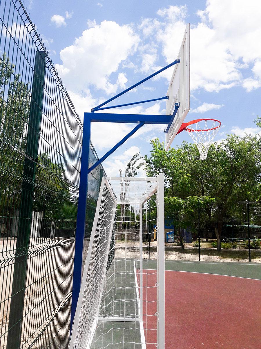 БАСКЕТБІЛЬНА СТІЙКА НА ОДНОЇ ОПОРІ, фото 1