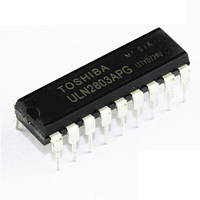 Транзистор Дарлингтона чип ULN2803APG DIP18 (11580)