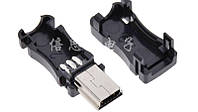 Разборной штекер mini USB 5pin 1шт (11714)