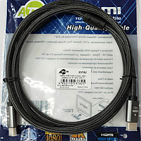 Кабель HDMI-HDMI PREMIUM, длина 2м, 4K, 60HZ, VER 2.1