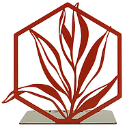 Металевий упор для книг Glozis Terra (мідь), фото 4