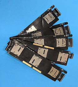 Шлейф Asus ZenFone A600CG з SIM і SD-конектором