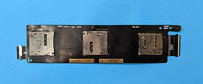 Шлейф Asus ZenFone A600CG з SIM і SD-конектором, фото 2