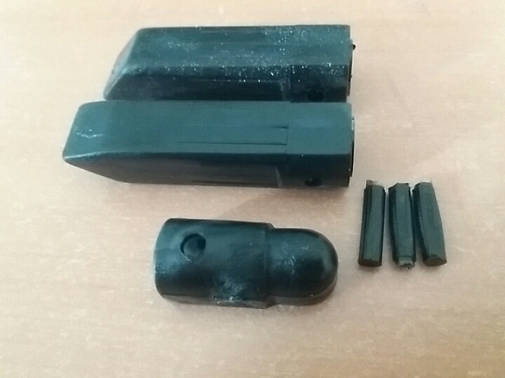 Насадка пластикова Ригеля дверей Е3, фото 1