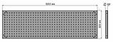 Панель перфорована для інструменту 1000 х 300 х 25 мм, фото 2