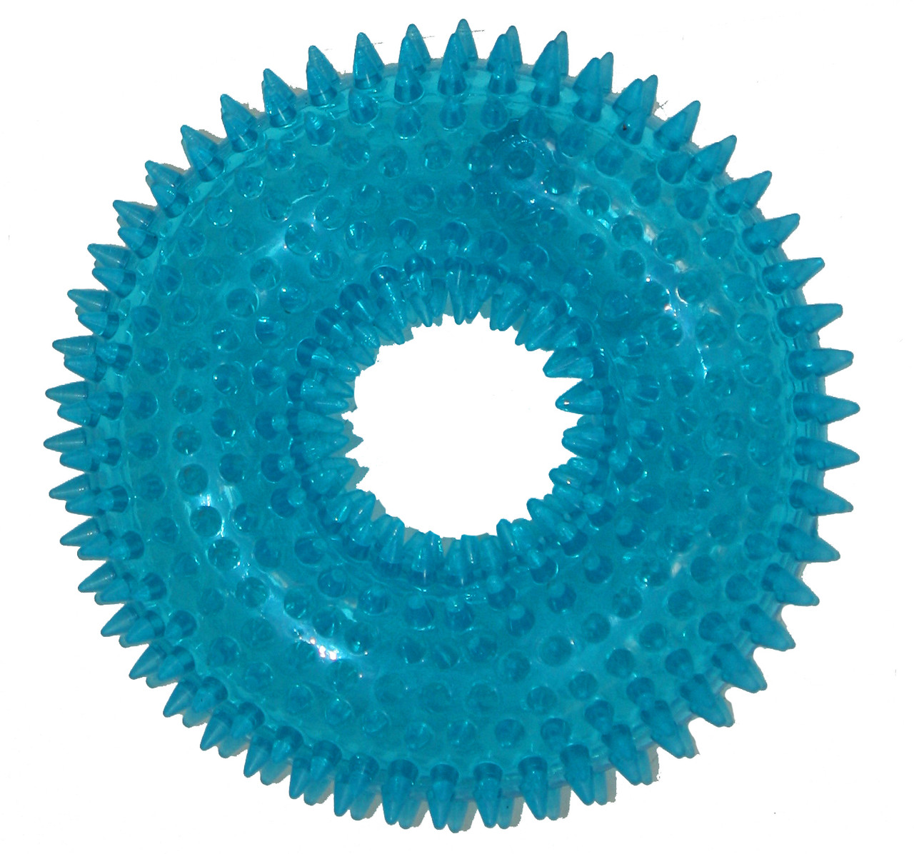 Іграшка для собак кільце з шипами 13 см Croci силікон, фото 1