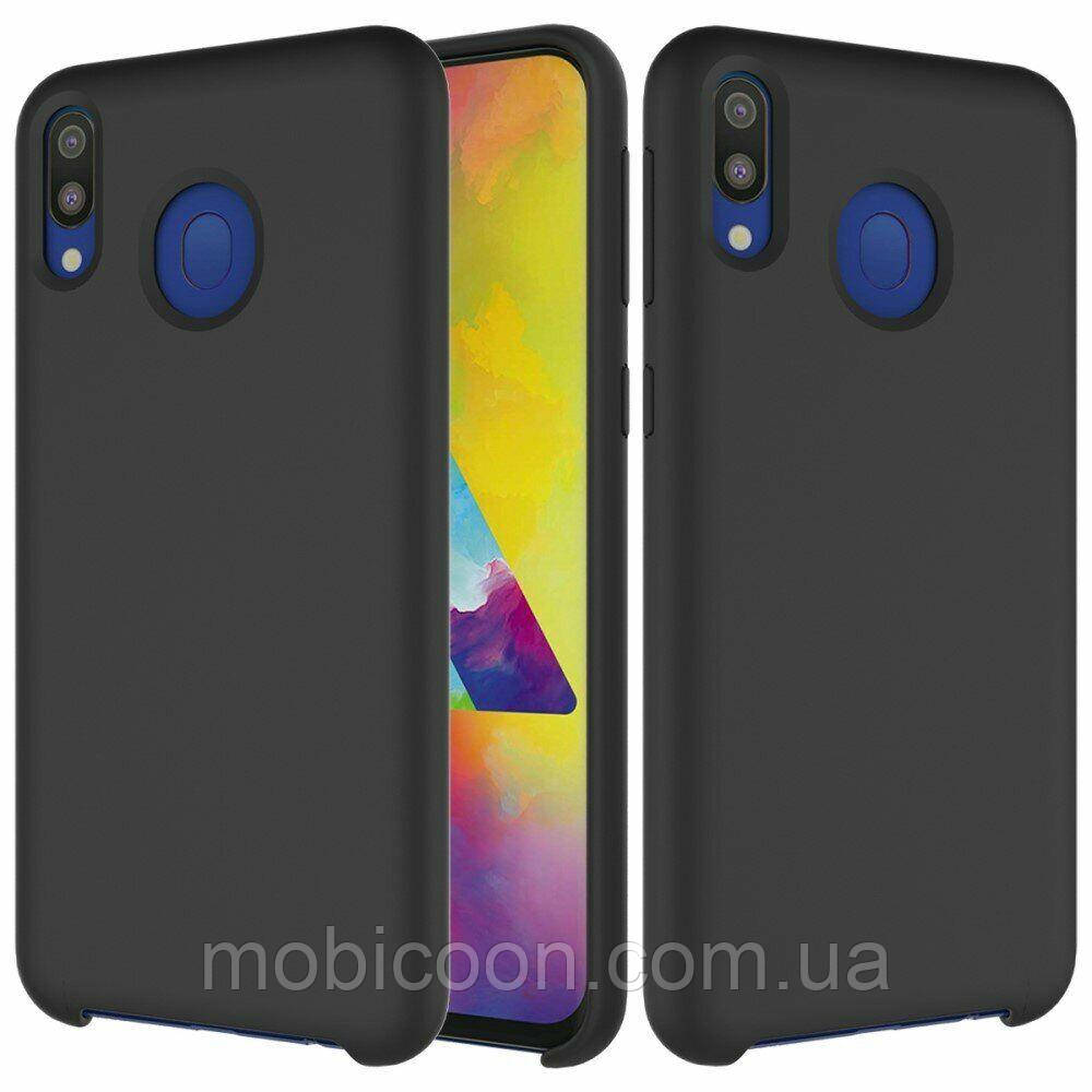 Чохол Silicon Case для Samsung Galaxy M20 М205 чорний (Самсунг М20)