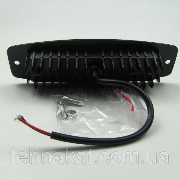 Фара LED прямоугольная 18W 6 диодов внутренняя - фото 2 - id-p1200429968