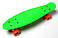 Penny board original 22 світні жовтогарячі колеса, фото 3