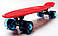 Пеніборд для дітей Penny Board червоний світні колеса, фото 4