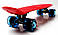 Пеніборд для дітей Penny Board червоний світні колеса, фото 5