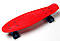 Пеніборд для дітей Penny Board червоний світні колеса, фото 7