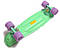 Скейтборд Penny Board Пені борд 22 м'ятний колір, що світяться колеса., фото 7
