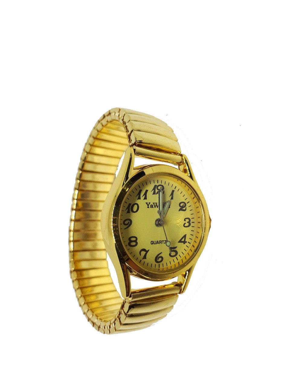 Жіночий годинник з металевим браслетом, що розтягується під золото Yiweisi Жовтий гурт