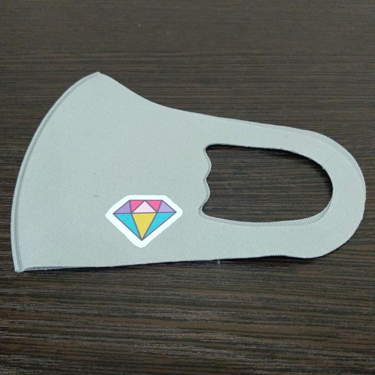 Маска на обличчя Дитяча Пітта Сіра Алмаз