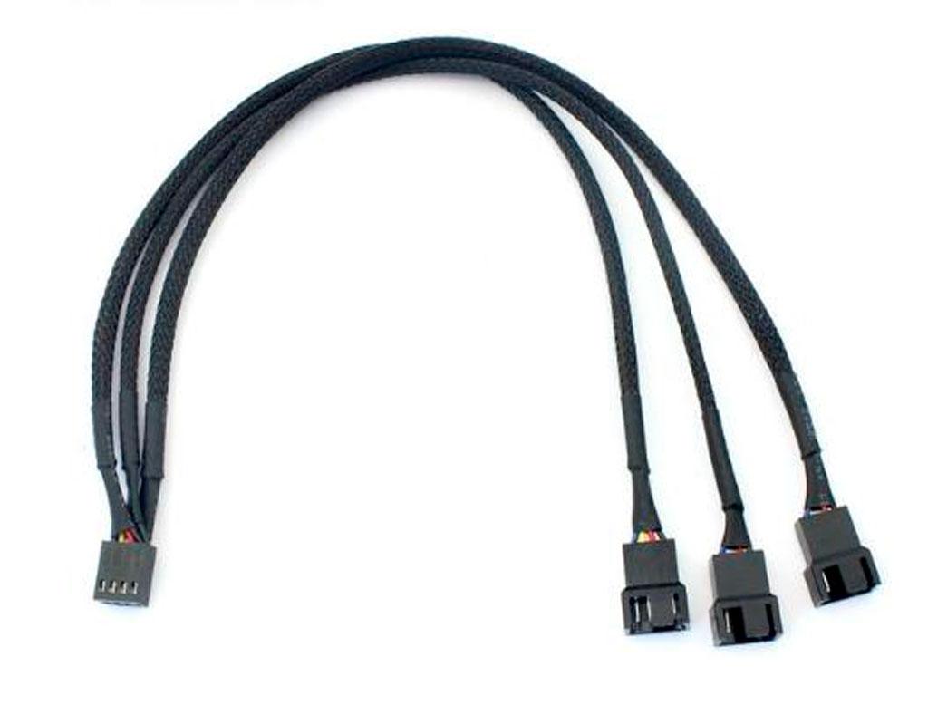 Розгалужувач харчування для кулерів 3 x 3pin/4pin PWM