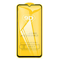 Защитное стекло TDG 9D для Tecno Spark 4 Lite Full Glue черный 0,26 мм в упаковке