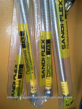 Шланг нержавійка(олівець) для підключення газу Sandi-Flex 1/2"гш 30см