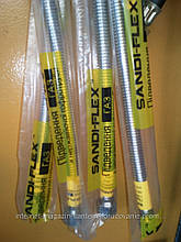 Шланг нержавійка(олівець) для підключення газу Sandi-Flex 1/2"рр 40см