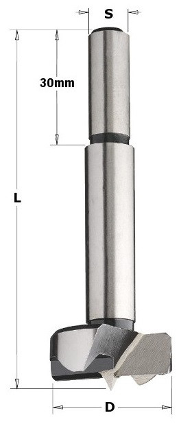 Свердло чашкове (форстнера) CMT 10 мм (512.101.31)
