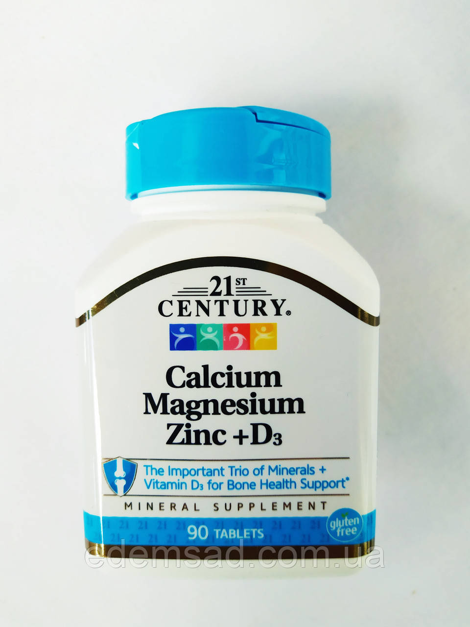 Calcium Magnesium Zinc + D3 90 Tablets 21 century, 90 таблеток