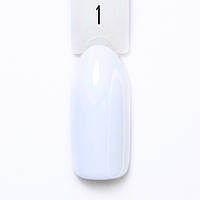 Гель-лак для ногтей Bravo №1 Белый White 10мл