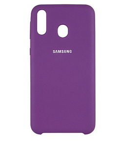 Чохол Silicon Case для Samsung Galaxy M20 М205 Violet (Самсунг М20)