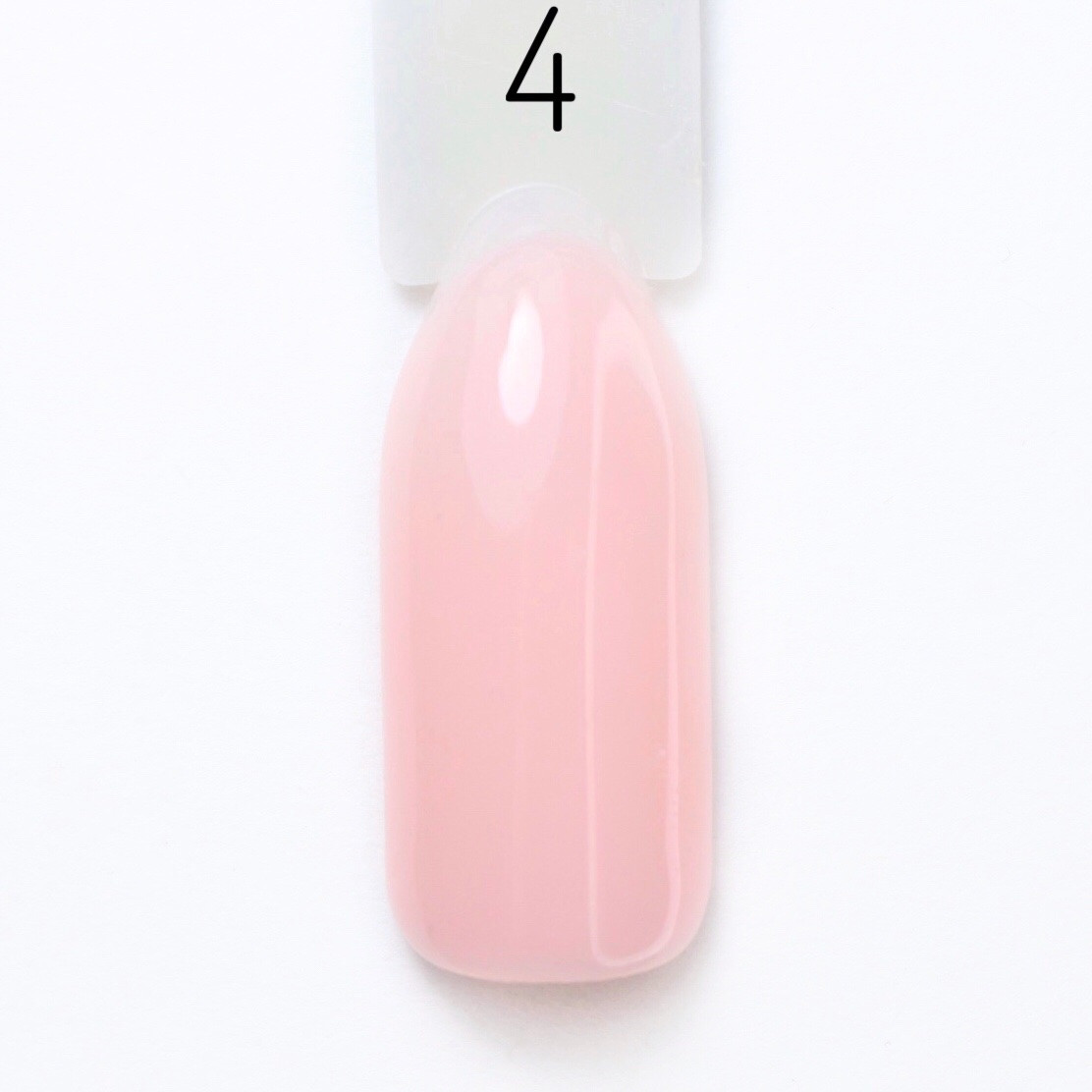Гель-лак для нігтів Bravo №4   Легкий рожевий Light Pink 10мл