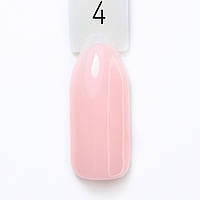 Гель-лак для ногтей Bravo №4 Легкий розовый Light Pink 10мл