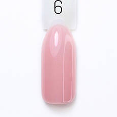 Гель-лак для нігтів Bravo №6 Бежевий Beige 10мл