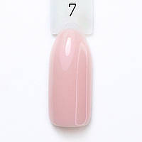 Гель-лак для нігтів Bravo №7 Бежево-рожевий Beige pink 10мл