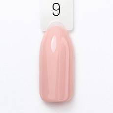 Гель-лак для нігтів Bravo №9 Бежевий Рум'яна леді Ruddy Lady 10мл