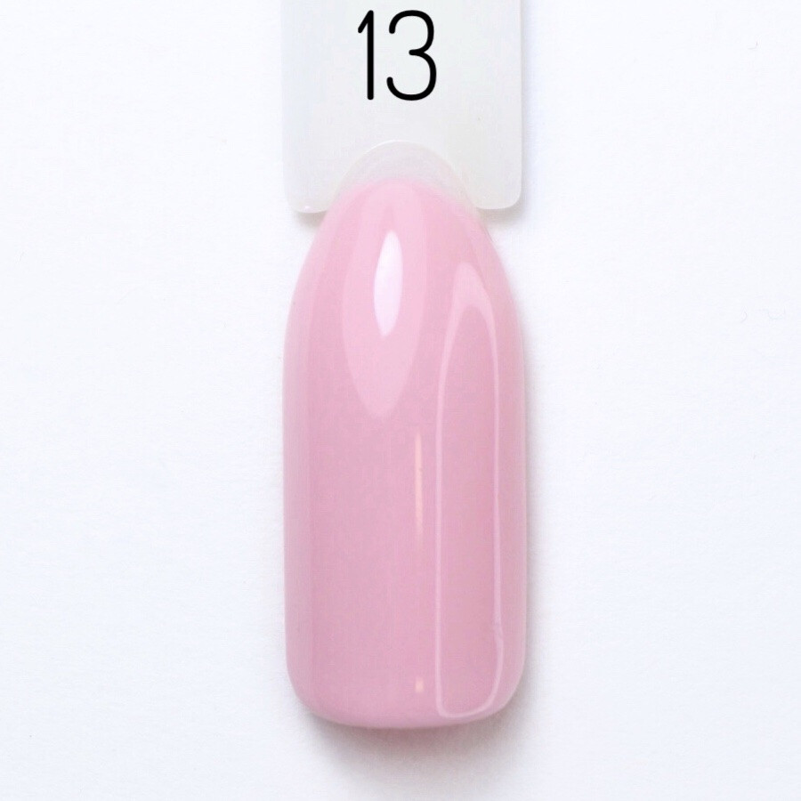 Гель-лак для нігтів Bravo №13 Рожева Рожева пастель Pink pastel 10мл, фото 1